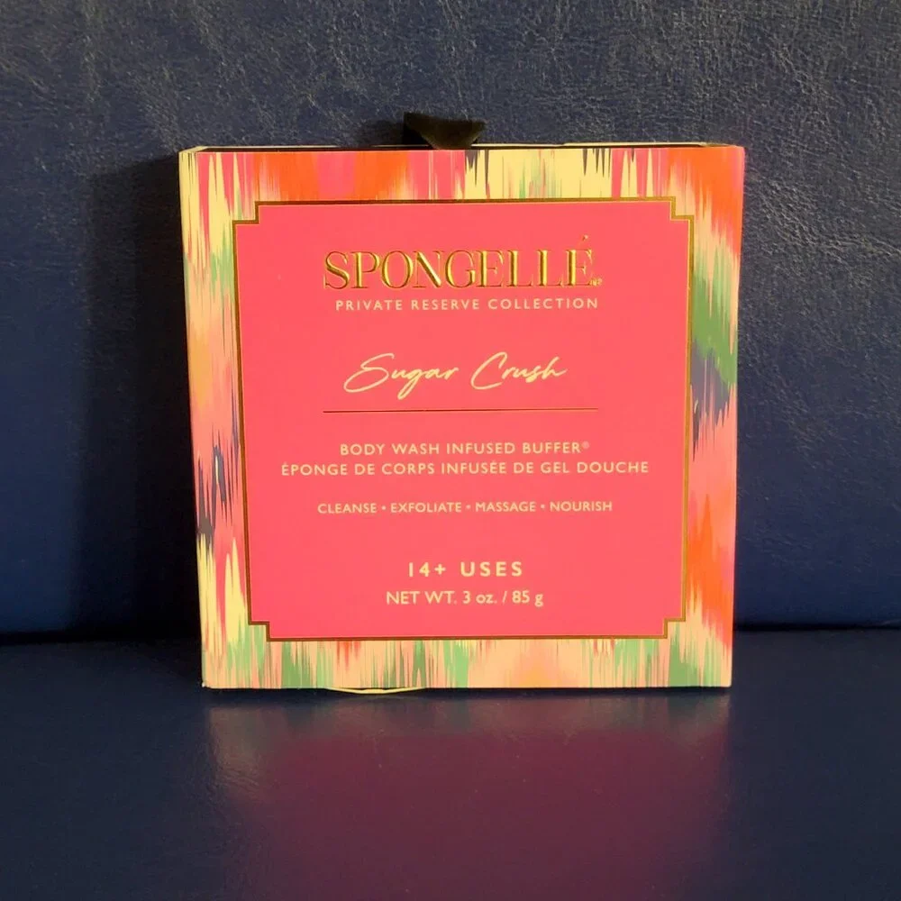 Spongelle Sugar Crush Body Wash Sponge 3 Oz
